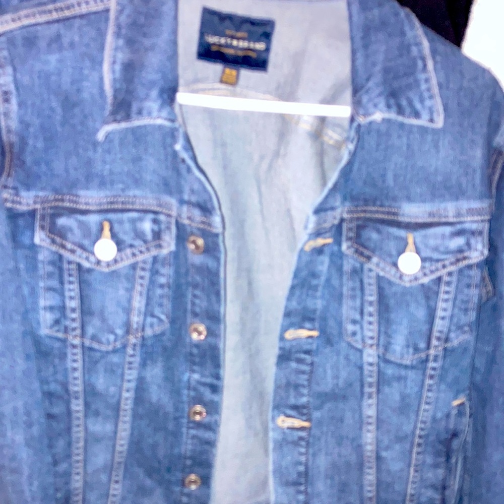 Lucky brand denim jacket size medium